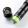 Wason 2023 New High End 1000 Lumens Waterproof Type-C Rechargeable Obor Light Zoomable Jarak Jauh EDC Lampu Kecemasan